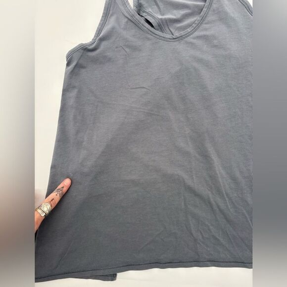 Lululemon Grey Open Back Tank - Picture 8 of 10